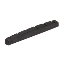 Graph Tech Black TUSQ XL 42.9mm Flat Bottom, Slotted Strat Nut, PT-5043-00 picture