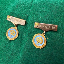 Vintage Balfour National Congress Parents & Teachers 1897 10K Gold Pin 1977-78 picture