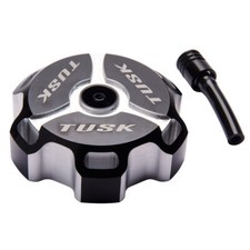Tusk Billet Aluminum Gas Cap For Clarke Fuel Tanks Black 1086810005 picture