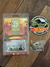 HOT WHEELS 39th LA CONVENTION NISSAN SKYLINE GTR R34 DINNER CAR w/patch/pin #275 picture