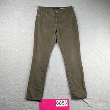 Aeropostale High Waist Jeggings Womens Size 8 Casual Green Stretch  picture