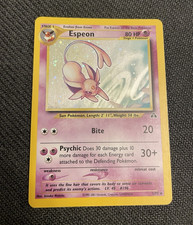 Espeon 1/75 Neo Discovery Holo Rare Pokemon TCG English picture