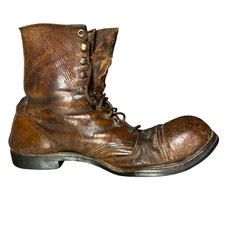 Vintage 1950s 60s Red Wing Iron Ranger Steel Toe Boot Single Not a Pair picture