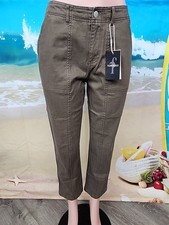 Nwt Flamingals Women's Pants Size 3XL Brown #74600- 27 Inseam picture