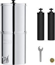 Waterdrop Gravity-fed Water Filter System,with 2 Black Carbon Filters, WD-TK-A picture