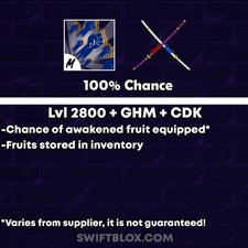 Blox Fruits Max Level + God Human + CDK | Fast Delivery picture