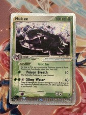 Muk ex 96/97 EX Dragon Holo Rare Pokemon Card picture