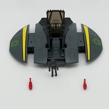 Vintage 1978 Cylon Raider Ship + Pilot + 2 Firing Missiles Galactica MATTEL picture