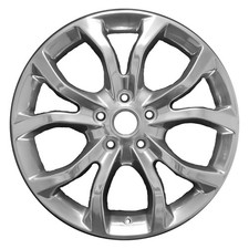 20x8 10 Spoke Refurbished Aluminum Wheel Metallic Polished 560-02568 picture