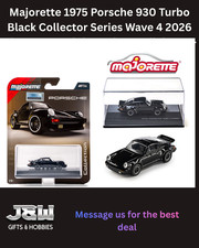 Majorette 1975 Porsche 930 Turbo Black Collector Series Wave 4 2026 1/64 picture