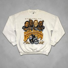 Vintage 1995 Pittsburgh Steelers Blitzburgh Crewneck Sweatshirt XL Deadstock New picture