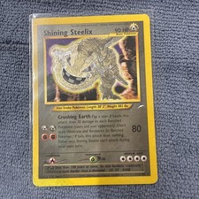 Shining Steelix 112/105 Neo Destiny Holo HP dmg picture
