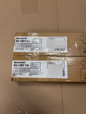 Sharp MX-51NT-CA Cyan & MX-51NT-YA Yellow Toner Cartridge Genuine OEM Lot of 2 picture