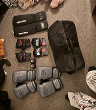 Everlast Boxing Gloves,century and ufc mma gloves and combat sports  shin guards picture