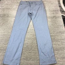 Stio Rivet Canvas Chino Pants Mens 33 Gray Hike Outdoors Trekk Preppy 33x32 Mens picture