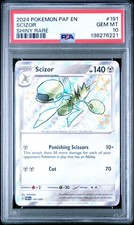 PSA 10 Scizor Pokemon Paldean Fates Shiny Rare 191/091 - Low Pop picture