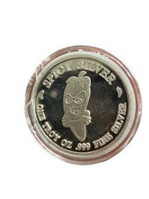 Spicy Silver 1 Troy oz .999 Fine Silver Round 