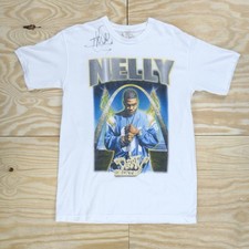 RARE Authographed by Nelly Official Whole Lotta Hits Tour Merch 2019 picture