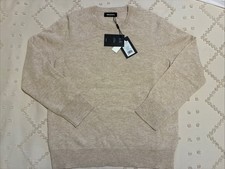 NAADAM THE ORIGINAL CASHMERE CREWNECK SWEATER* OATMEAL * LARGE * NEW NICE SALE picture