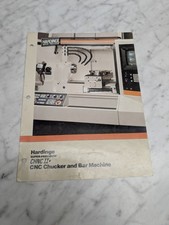 HARDINGE SUPER-PRECISION CHNC II+ CNC CHUCKER AND BAR MACHINE SALES BROCHURE picture