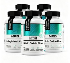 1-5pcs Nature's Pure Blend Oxide Nitric Supplement EXP Men L-Arginine Exp 6/2028 picture