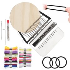 Knit Patch Kit, Portable Darning Loom Kit for Beginners, Patch Maker Mending ... picture