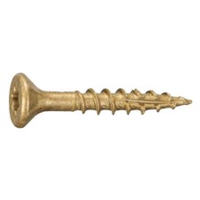 SaberDrive® Tan XL1500 Coated T-25 Star Drive Exterior Deck Screws picture