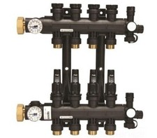 UPONOR WIRSBO A2670401 4-Loop Manifold Brass PEX Radiant Heating Connection picture