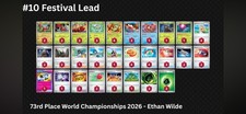 Pokemon TCG - Dipplin Festival Lead Deck List - Ready To Play - Rotation Ready picture