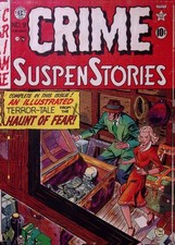 Crime SuspenStories #9 – Johnny Craig Skeleton Cover – 3.0 GD/VG (1952) picture