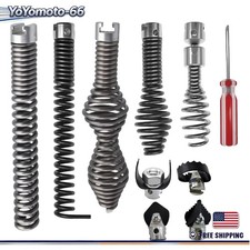 10 Pcs Drain Snake Drill Attachment Cutter Drain Auger Kit for K-400 C-4 RIDGID picture