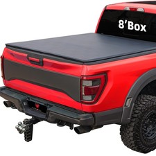 Tonneau Cover for Chevy Silverado for GMC Sierra 2010-2026 2500 3500HD 8ft Bed picture