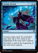 MTG Arcane Denial [Aetherdrift Commander] Near Mint Magic picture