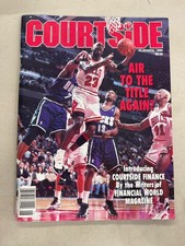 Courtside Magazine Playoffs 1996 Michael Jordan Air to Title Again picture