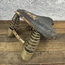 Vintage Troxel Saddle Spring Springer Seat Hawthorne 40s Cruiser Balloon Tire picture
