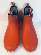 Xtratuf Men’s Tailgate 6” Ankle Deck Boots Red & Grey Waterproof Size 12M New picture