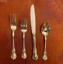 Towle Old Master Sterling Silver 4pc Place Setting, no monogram picture