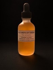 Wild American Ginseng Glycerin Tincture 2fl Oz Wild Harvested Medicinal Organic picture