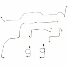 Front Brake Line Kit Fits Ford Torino 1968-69 w/6 Piece Standard Brake-DKT6801OM picture