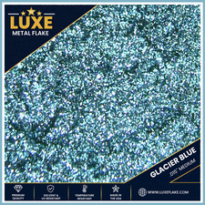 2lb (907g) Glacier Blue Metal Flake .004