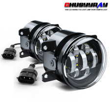 2LED Driving Fog Light Lamp Front Bumper Light Driver + Right Passenger Side picture