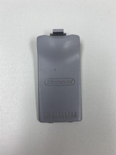 OEM W/ Wear Part Nintendo Gamecube WaveBird Controller Battery Cover - Gray picture