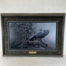 Daniel Smith Cry of the Raven Limited Edition Signed Lithograph Print 372/650 picture