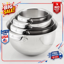 Williams Sonoma Hestan Stainless-Steel Mixing Bowls, Set of 4 picture