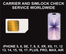 Network And Carrier Check for iPhone, All Models, Country, Simlock, Storage picture