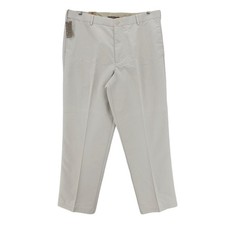 NWT DOCKERS Men's D4 True Chino Pant Beige Relaxed Fit Flat Front SIZE 38x32 picture