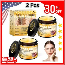 2PCS Bee Venom Skin Restoration Cream, Bee Venom Skin Treatment Cream, Effective picture