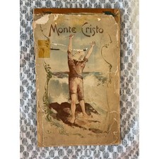 Antique 1875 Monte Cristo Notebook Willie Baker Handwritten Penmanship Sketches picture