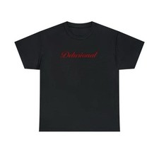 Delusional Black T-Shirt Size X-Large picture