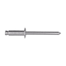 100 Pcs Pan-L Rivets Dome Compatible with Pop Rivets AD66ABS picture